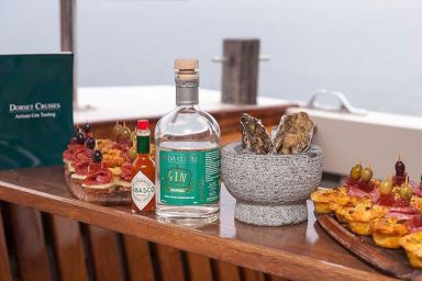 Gin Tasting Cruise with Canapes for Two
