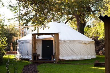 Hot Stone Massage for Two in a Yurt at Pende Aesthetics