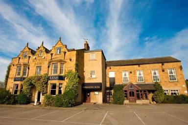 One Night Stay with Dinner and Fizz for Two at The Sitwell Arms