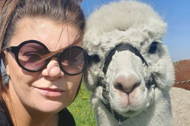 Alpaca Trekking Experience for Two at Eagle Heights Wildlife Foundation