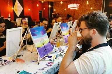 Sip and Paint Experience for Two