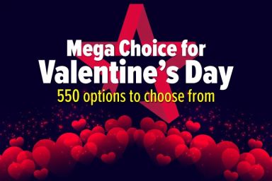 Mega Choice for Valentine's Day - Experience Day Voucher
