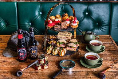 Sherlock Boozy Mystery Afternoon Tea For Two