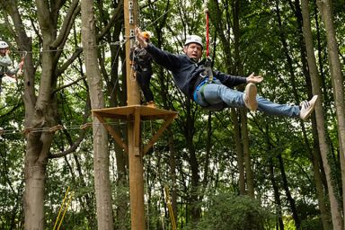 High Ropes and Zip Wire for Four