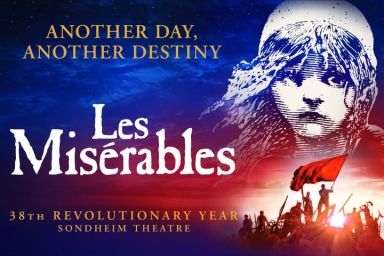 Les Misérables Theatre Tickets & Two Course Meal for Two