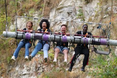 Giant Swing at Hangloose Bluewater