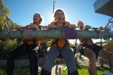 Gravity Swing for Two at Hangloose Eden