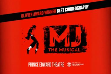 MJ The Musical Theatre Tickets for Two