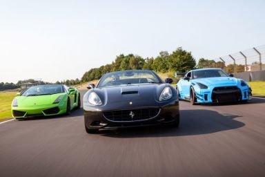 Double Supercar Drive at Mallory Park