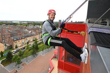 The Anfield Abseil for One Adult & One Junior at Liverpool FC