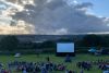 Family Outdoor or Drive In Cinema with Pizza 