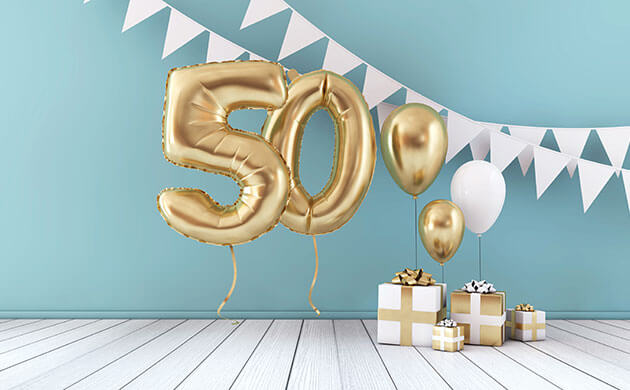 50th Birthday Gifts for Her