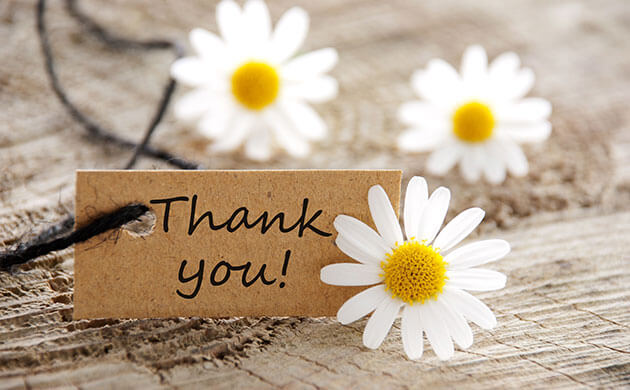 Occasions to Buy a Thank You Gift