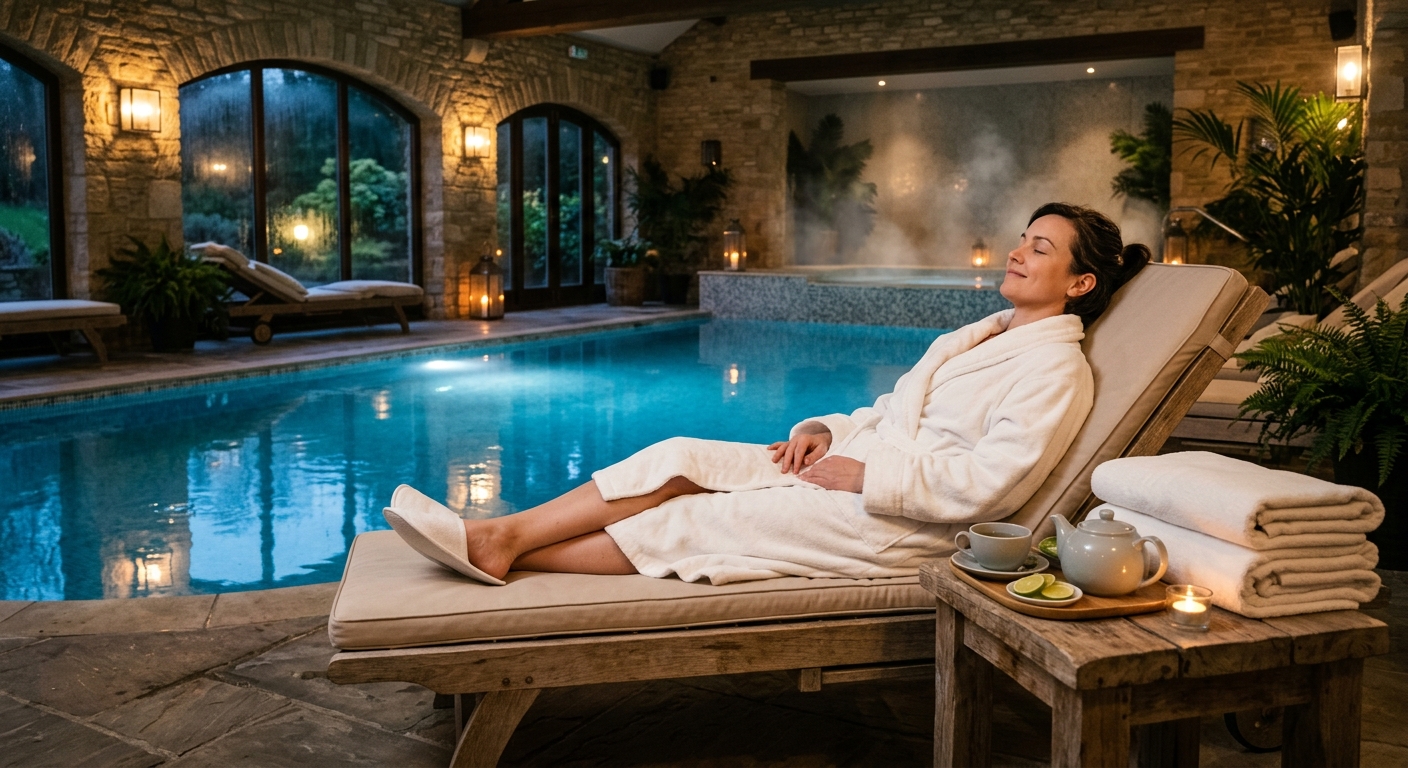 Relaxing spa day experience