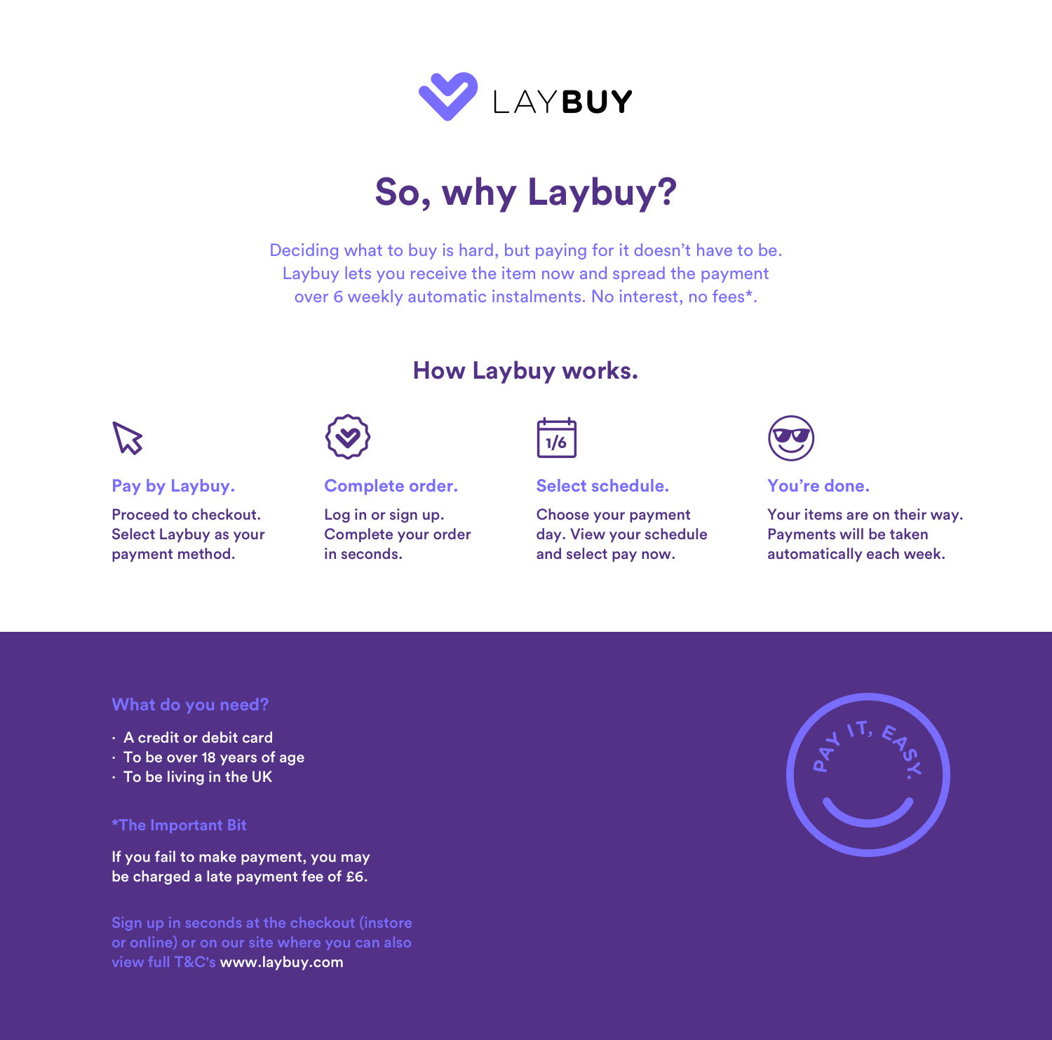 Laybuy - How it works