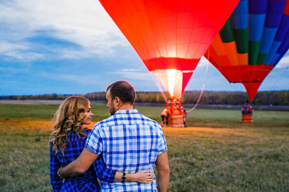 Exclusive & Romantic Ballooning for Two
