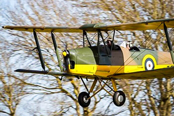 Tiger Moth Flights in Oxfordshire - 20 Minute Flight