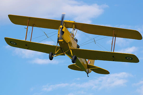 Historic Tiger Moth Flight in Shoreham - 40 Minute Flight