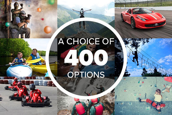 A Choice of 100 Experiences