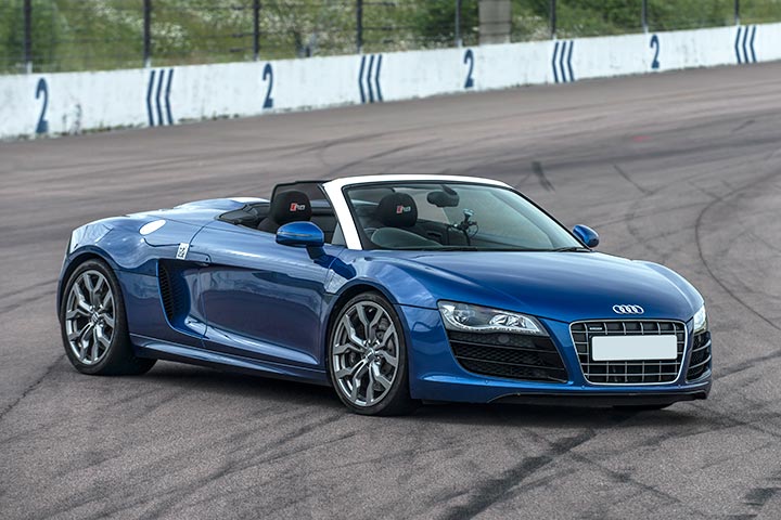 Audi R8 Driving Experience at Prestwold Driving Centre, Leicestershire