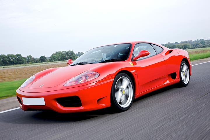 Ferrari Driving Experience at Prestwold Driving Centre, Leicestershire