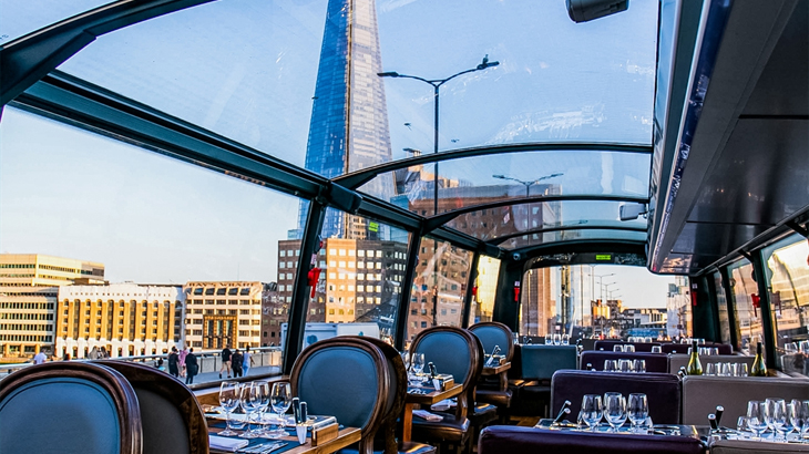 Four Course Lunch for Two at Bustronome London