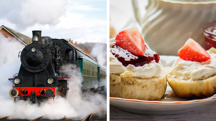 Steam Train and Afternoon Tea