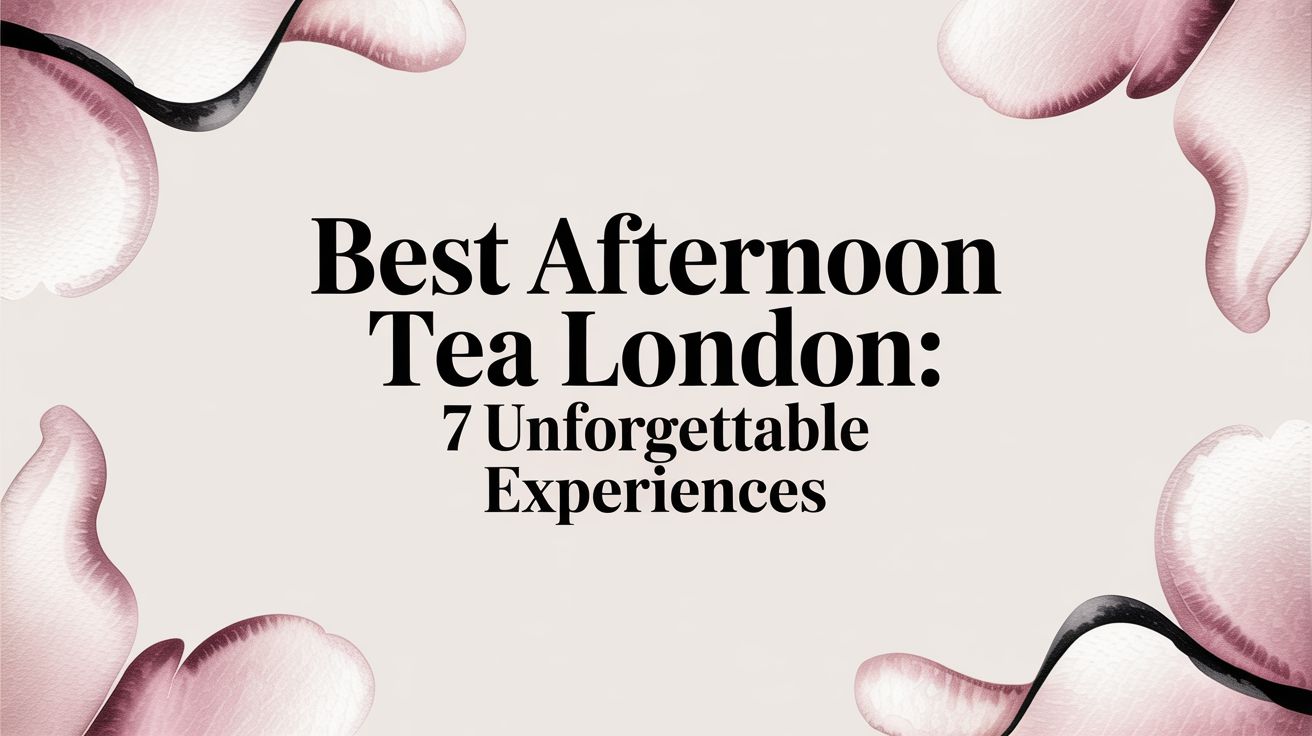 Best Afternoon Tea London: 7 Unforgettable Experiences