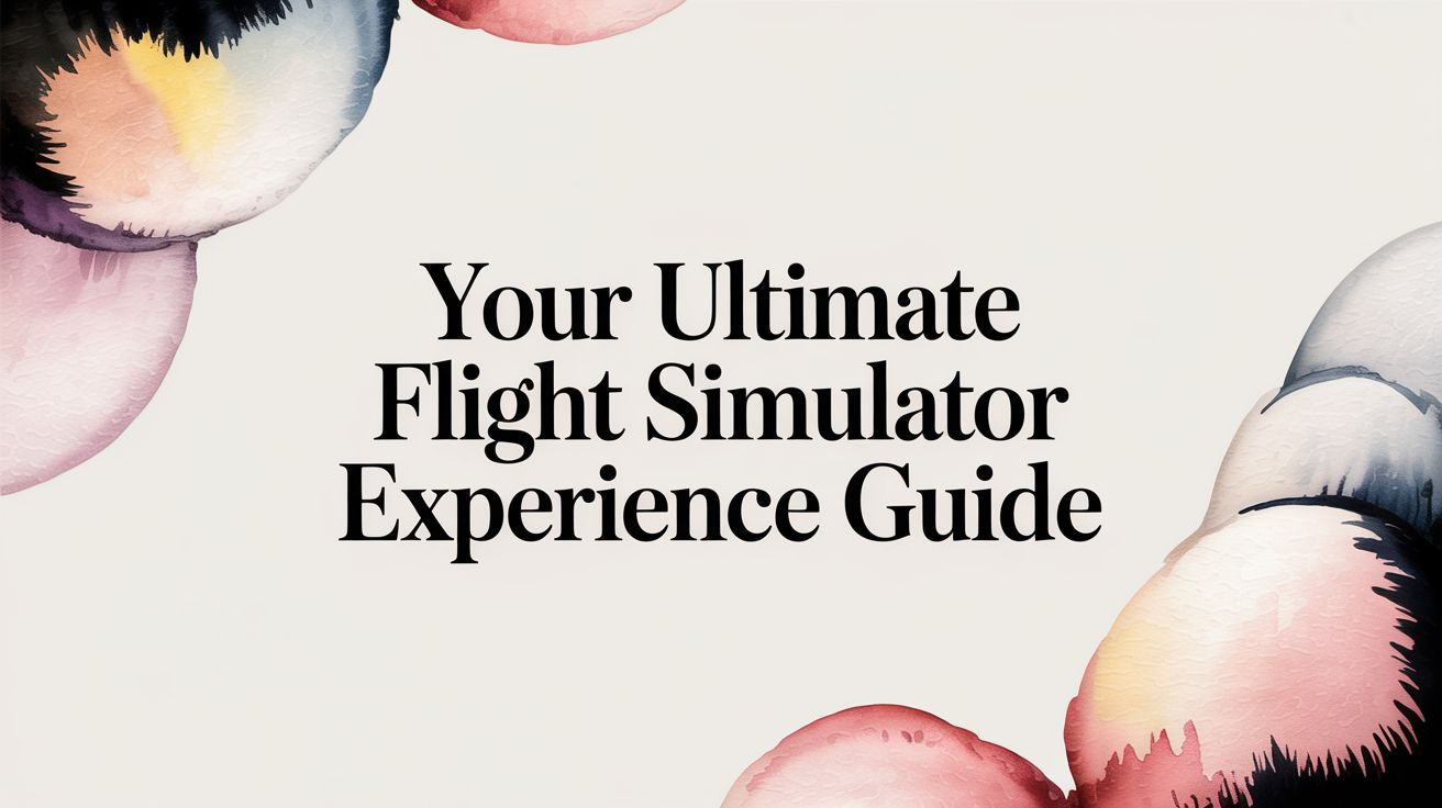Your Ultimate Flight Simulator Experience Guide