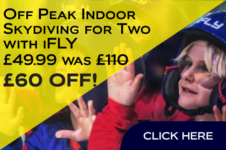 Off Peak Indoor Skydiving for Two with iFLY 