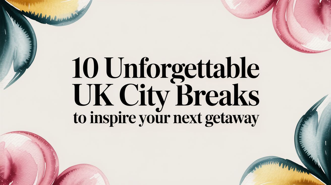 10 Unforgettable UK City Breaks To Inspire Your Next Getaway