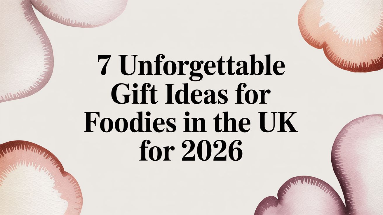 7 Unforgettable Gift Ideas for Foodies in the UK for 2026